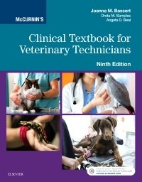 表紙 McCurnin's Clinical Textbook for Veterinary Technicians, 9E 表紙見本写真