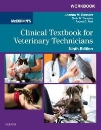 表紙 Workbook for McCurnin's Clinical Textbook for Veterinary Technicians, 9/E 表紙見本写真