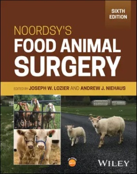 表紙 Noordsy's Food Animal Surgery, 6E 表紙見本写真