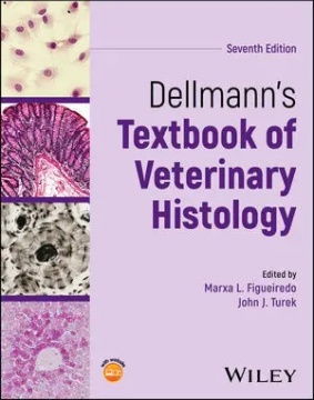 表紙 Dellmann's Textbook of Veterinary Histology, 7E 表紙見本写真