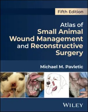表紙 Atlas of Small Animal Wound Management and Reconstructive Surgery, 5E 表紙見本写真