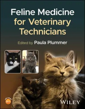表紙 Feline Medicine for Veterinary Technicians 表紙見本写真